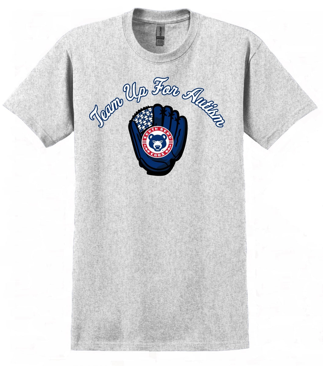 South Bend Cubs 2023 Autism Awareness Communi-tee – Cubs Den Team