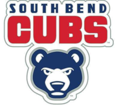 South Bend Cubs Stacked Logo Lapel Pin