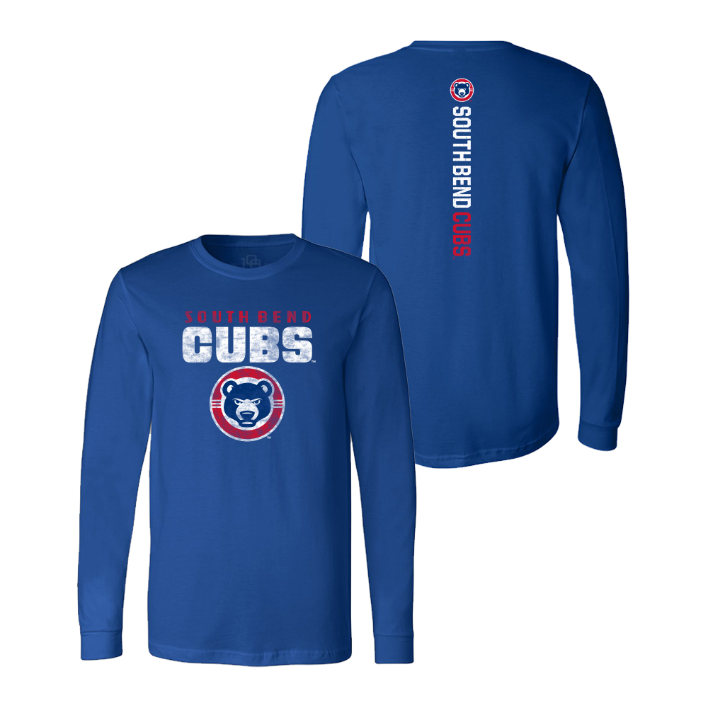 108 Stitches South Bend Cubs Men's L/S Razorback Tee – Cubs Den Team Store