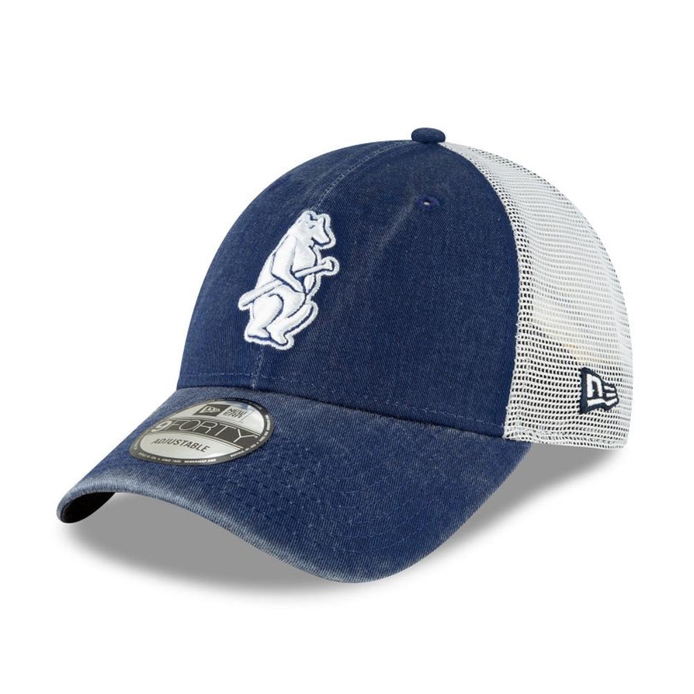 Chicago Cubs New Era 9Forty Adjustable Trucker Cooperstown 1914