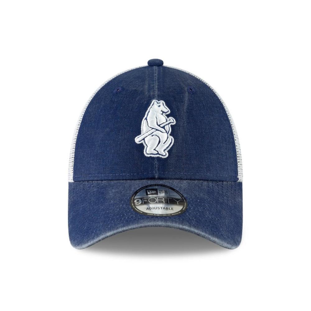 Chicago Cubs New Era 9Forty Adjustable Trucker Cooperstown 1914