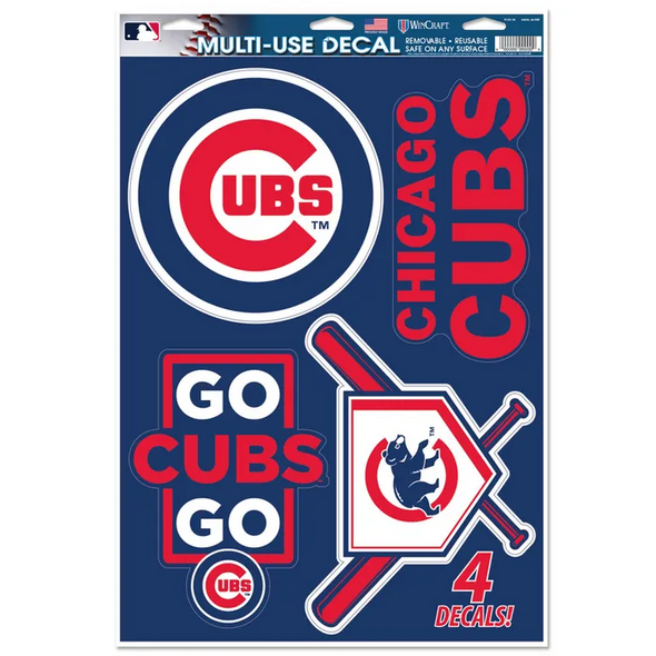 Chicago Cubs Multi Use Decal Pack-Disney Mickey