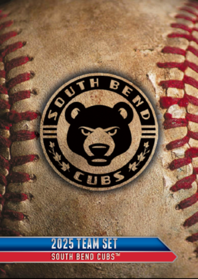 South Bend Cubs 2025 Team Set