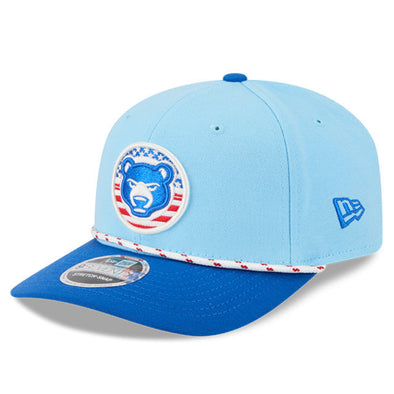 South Bend Cubs New Era 9Seventy Adjustable 2025 July 4th Rope Cap