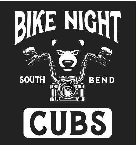 South Bend Cubs Bike Night Tee - Cubs Den Exclusive