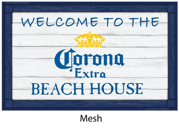 South Bend Cubs Corona Beach House Mesh Banner. 73" x 120"