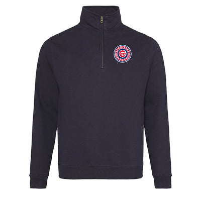 South Bend Cubs Navy Fleece 1/4 Zip
