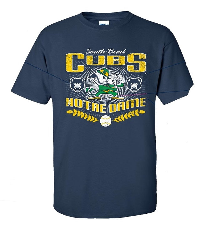 South Bend Cubs/University of Notre Dame Youth Co-Branded T-Shirt – Cubs  Den Team Store