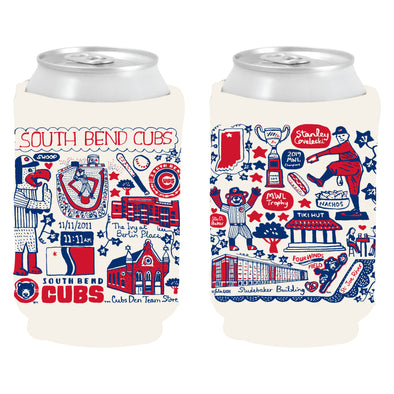 South Bend Cubs Can Coolie by Julia Gash