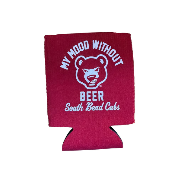 South Bend Cubs Double Sided Regular Can Coolies