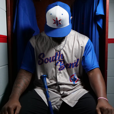 South Bend Cubs Men's 2025 Replica Road Jersey