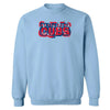 South Bend Cubs Storm Striker Light Blue Crewneck Sweatshirt