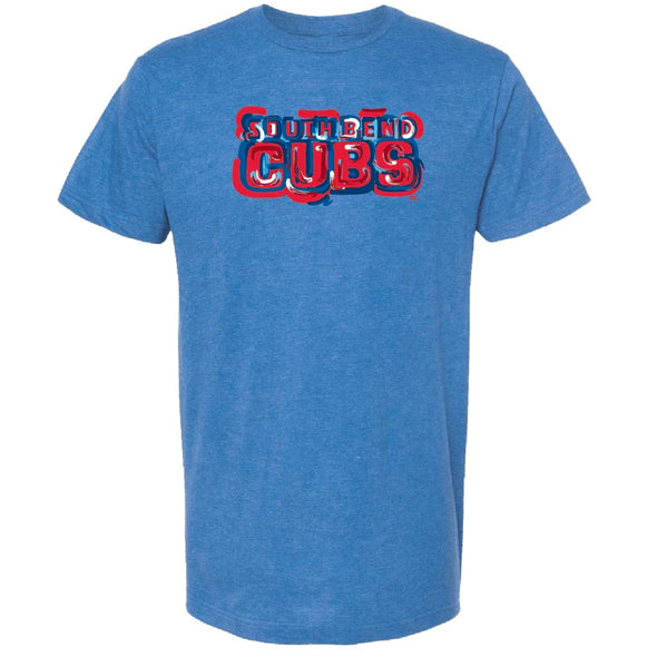 South Bend Cubs Storm Striker Royal T-shirt