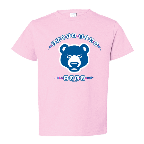 South Bend Cubs Toddler Girls Beads T-shirt