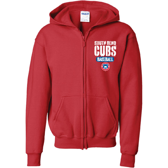 South Bend Cubs Youth Full Zip