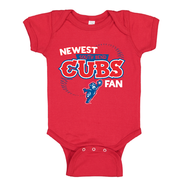 South Bend Cubs Infant Newest Fan Onesie