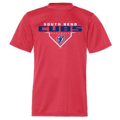 South Bend Cubs Men's Raycon Performance Tee