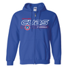South Bend Cubs Royal Blue Full Zip Hooded Sweatshirt
