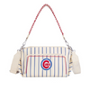 Chicago Cubs Montana West Faux Leather Shoulder Bag w/ Crossbody Strap