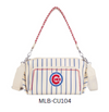 Chicago Cubs Montana West Faux Leather Shoulder Bag w/ Crossbody Strap