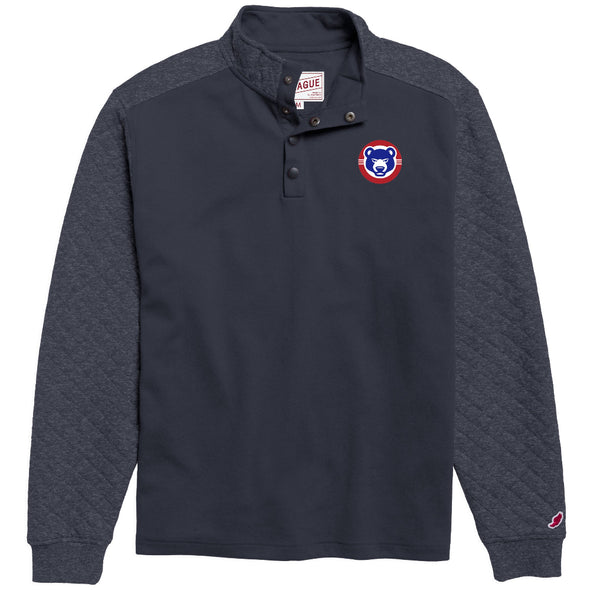 South Bend Cubs Navy Snap Fleece