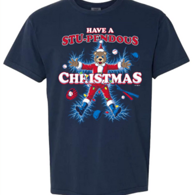 South Bend Cubs STU-Pendous Christmas T-shirt