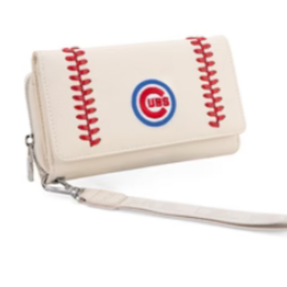 MLB Chicago Cubs Montana West Leather Wristlet