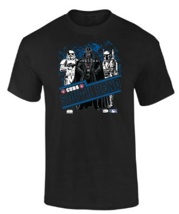 South Bend Cubs Adult Star Wars Banner Tee