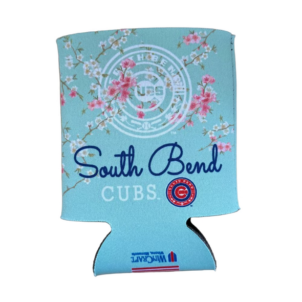 South Bend Cubs Double Sided Regular Can Coolies