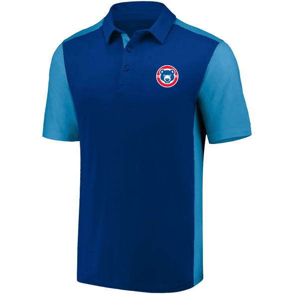 South Bend Cubs Big and Tall Two Tone Polo