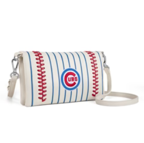 Chicago Cubs Montana West Faux Leather Crossbody Clutch