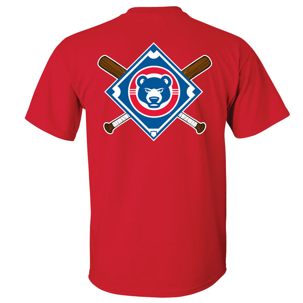 South Bend Cubs Plate T-Shirt