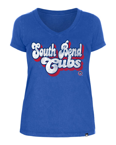 New Era South Bend Cubs Women's Bubble Tee