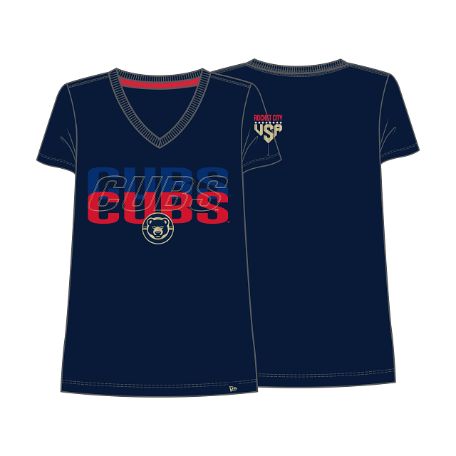 Cubs t shirt clearance women's