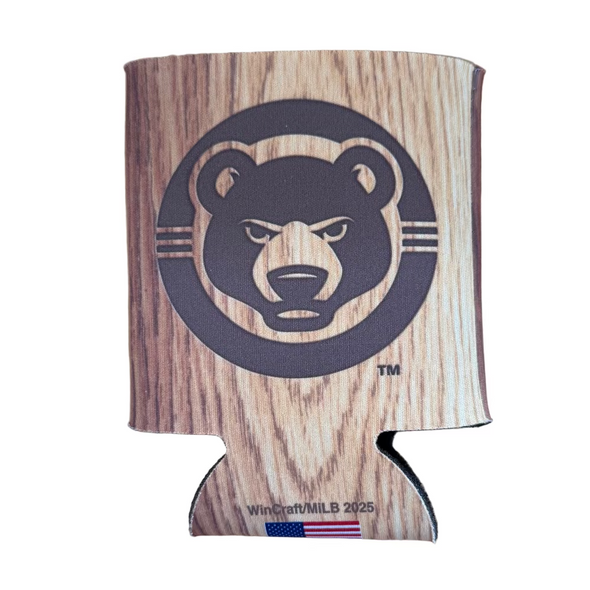 South Bend Cubs Double Sided Regular Can Coolies