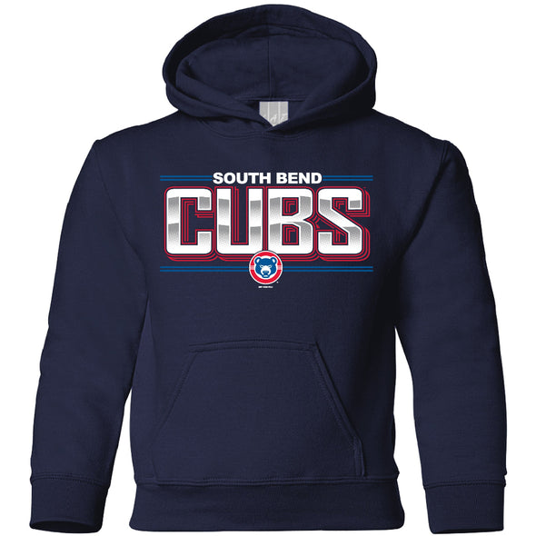 South Bend Cubs Youth Hooded Sweatshirt