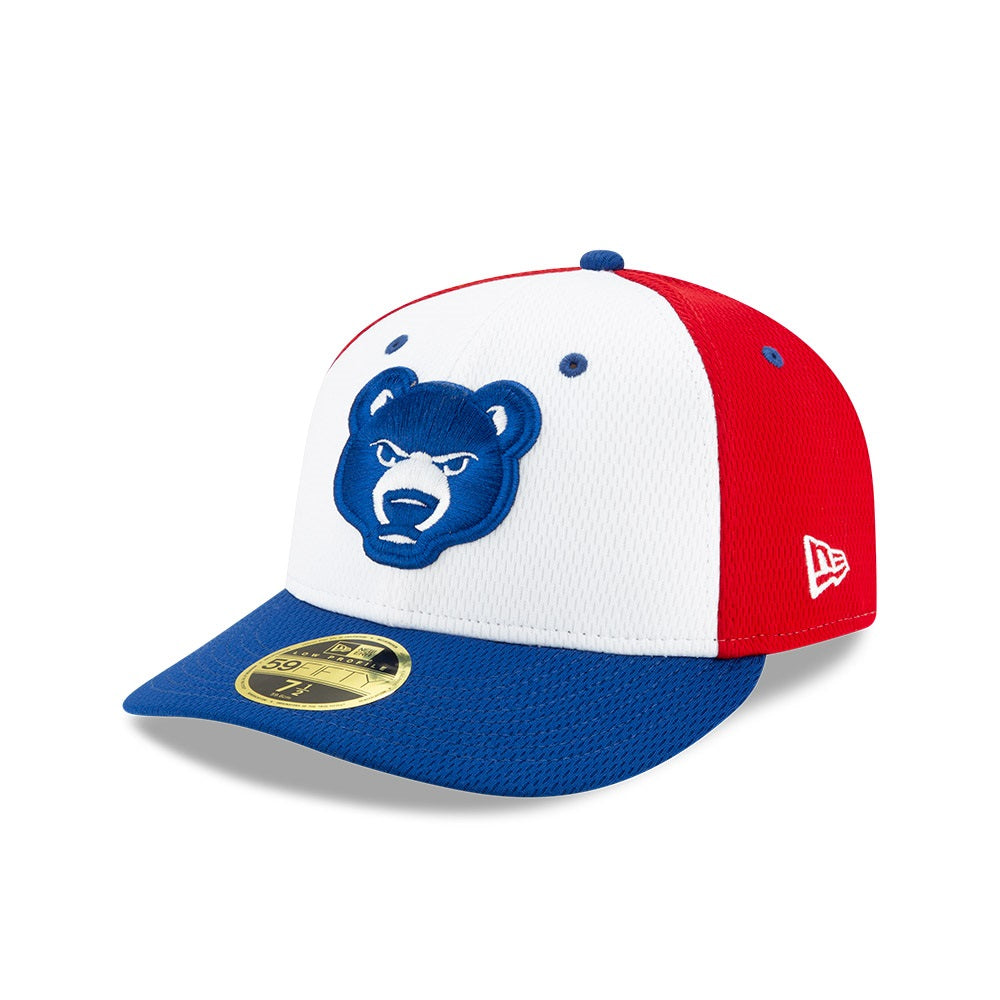 New Era Fitted Hat size 7 off white MLB Chicago Cubs Exclusive