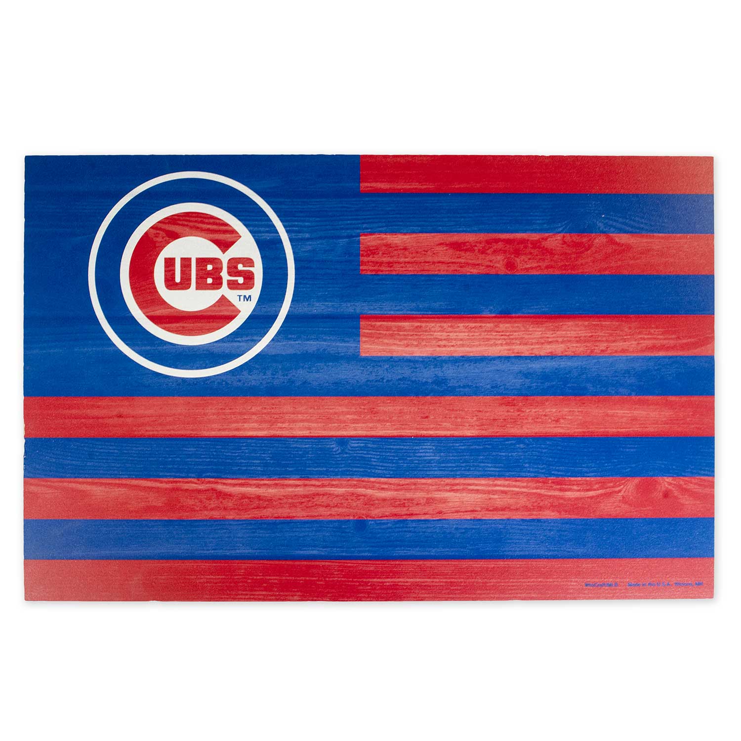 Chicago Cubs Americana Sign – Cubs Den Team Store