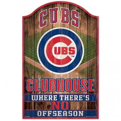 Chicago Cubs Clubhouse Sign