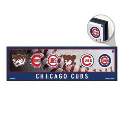 Chicago Cubs Cooperstown Wood Sign