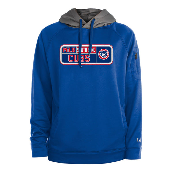 South Bend Cubs Champion Brand Men's Color Block Hoodie 