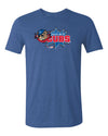 Marvel's Defenders of the Diamond South Bend Cubs Burst T-Shirt