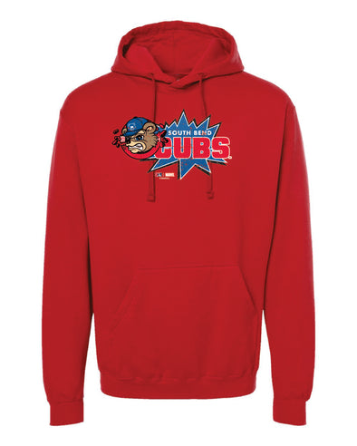 Marvel's Defenders of the Diamond South Bend Cubs Youth Burst Hoodie
