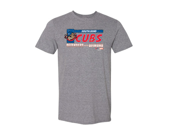Marvel's Defenders of the Diamond South Bend Cubs Youth DOD T-Shirt