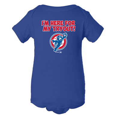 South Bend Cubs Infant Tryout Onesie