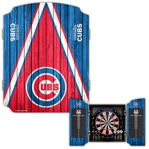 Chicago Cubs Dart Board Cabinet