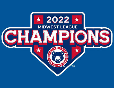 South Bend Cubs MWL Champions Magnet