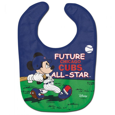 Chicago Cubs Disney Mickey Mouse Baby Bib