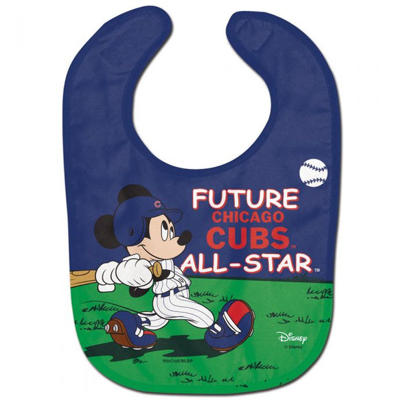 Chicago Cubs Disney Mickey Mouse Baby Bib