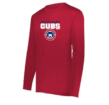 South Bend Cubs Men's LS Performance Tee